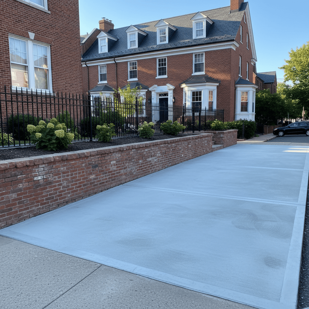 concrete driveways boston ma